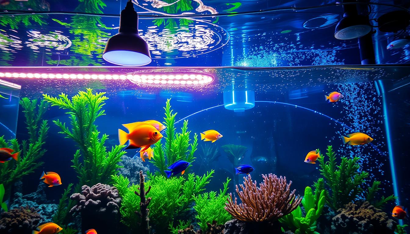 Éclairage d'Aquarium