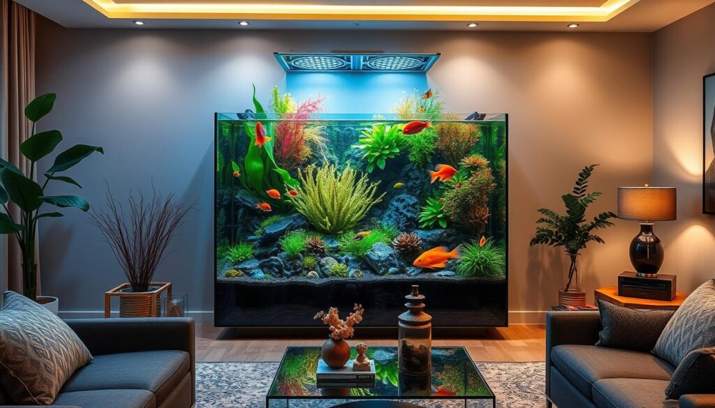 aquariums d'angle