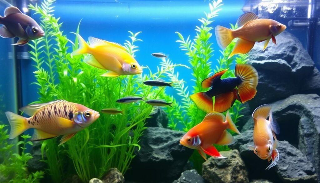 espèces de poissons incompatibles en aquarium