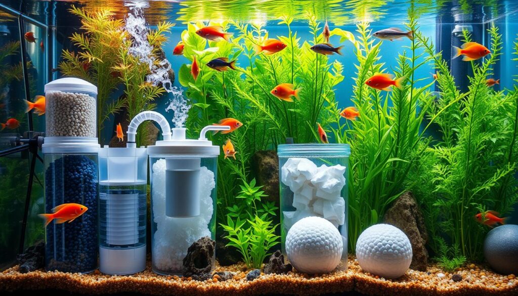 filtration biologique pour aquarium