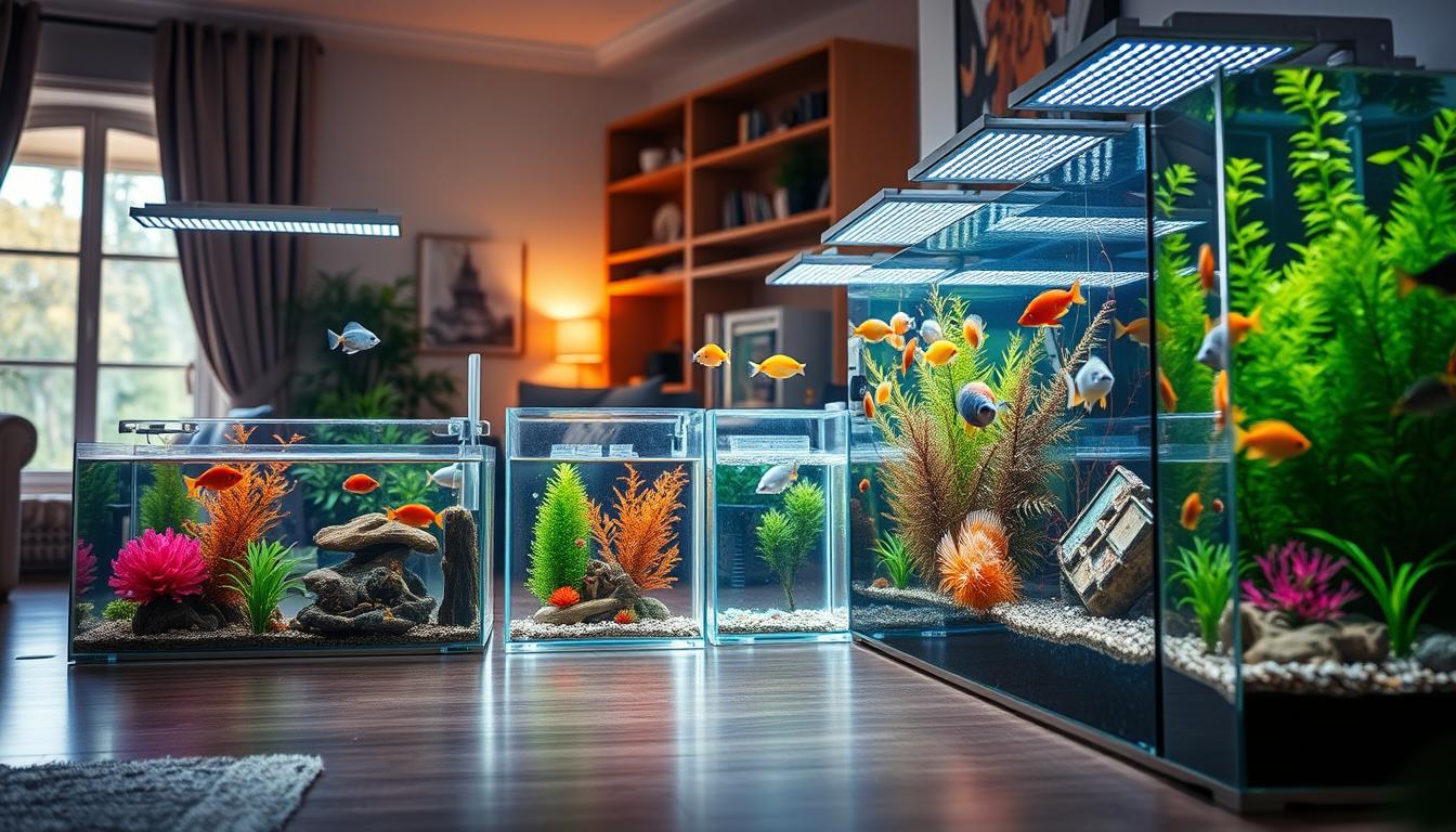 un aquarium naturel écologiquement autonome