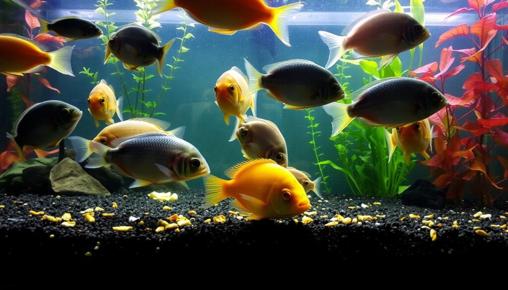 perte d'appétit poissons aquarium