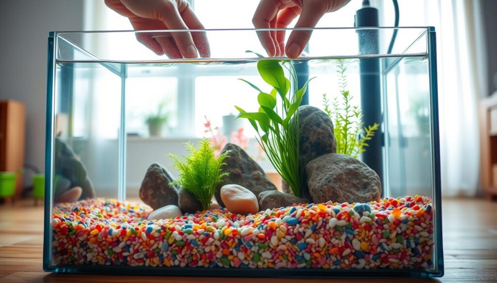 comment préparer un aquarium