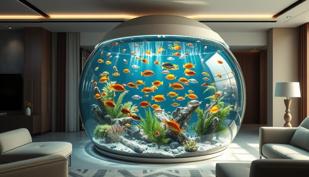 aquarium rond