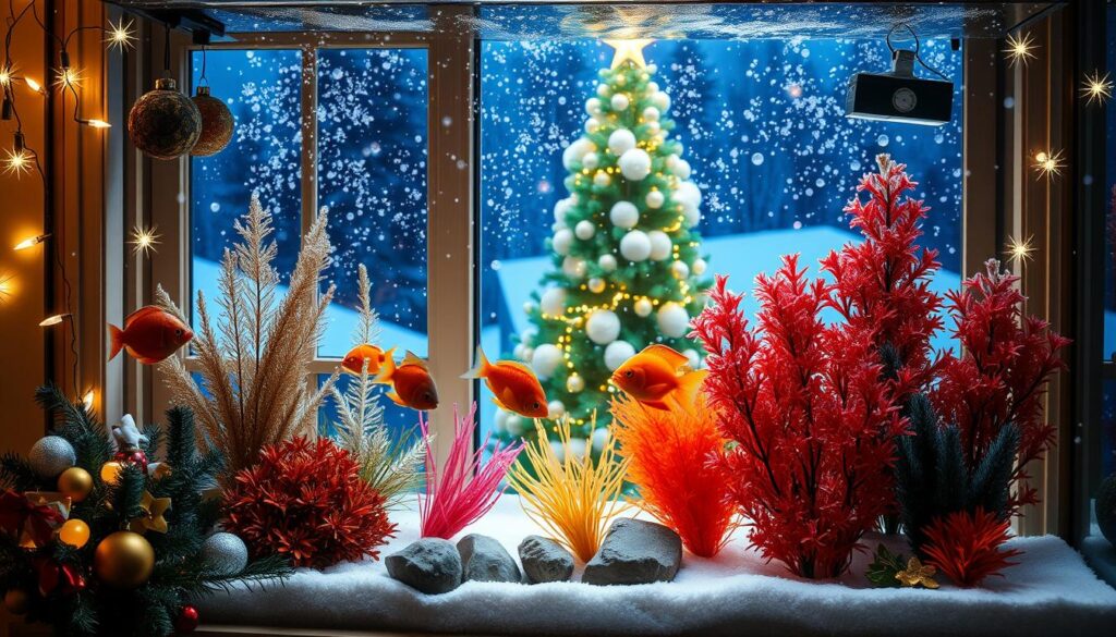 Entretien aquarium pour noel