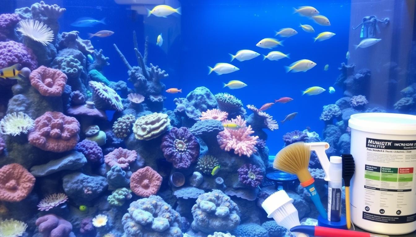 La Maintenance des Aquariums Marins