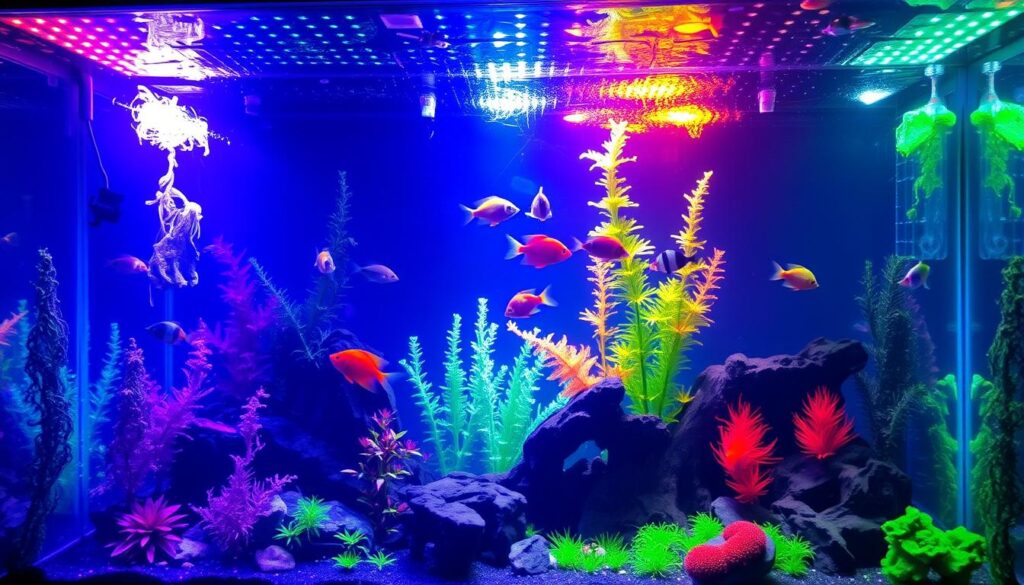 éclairage LED pour aquariums