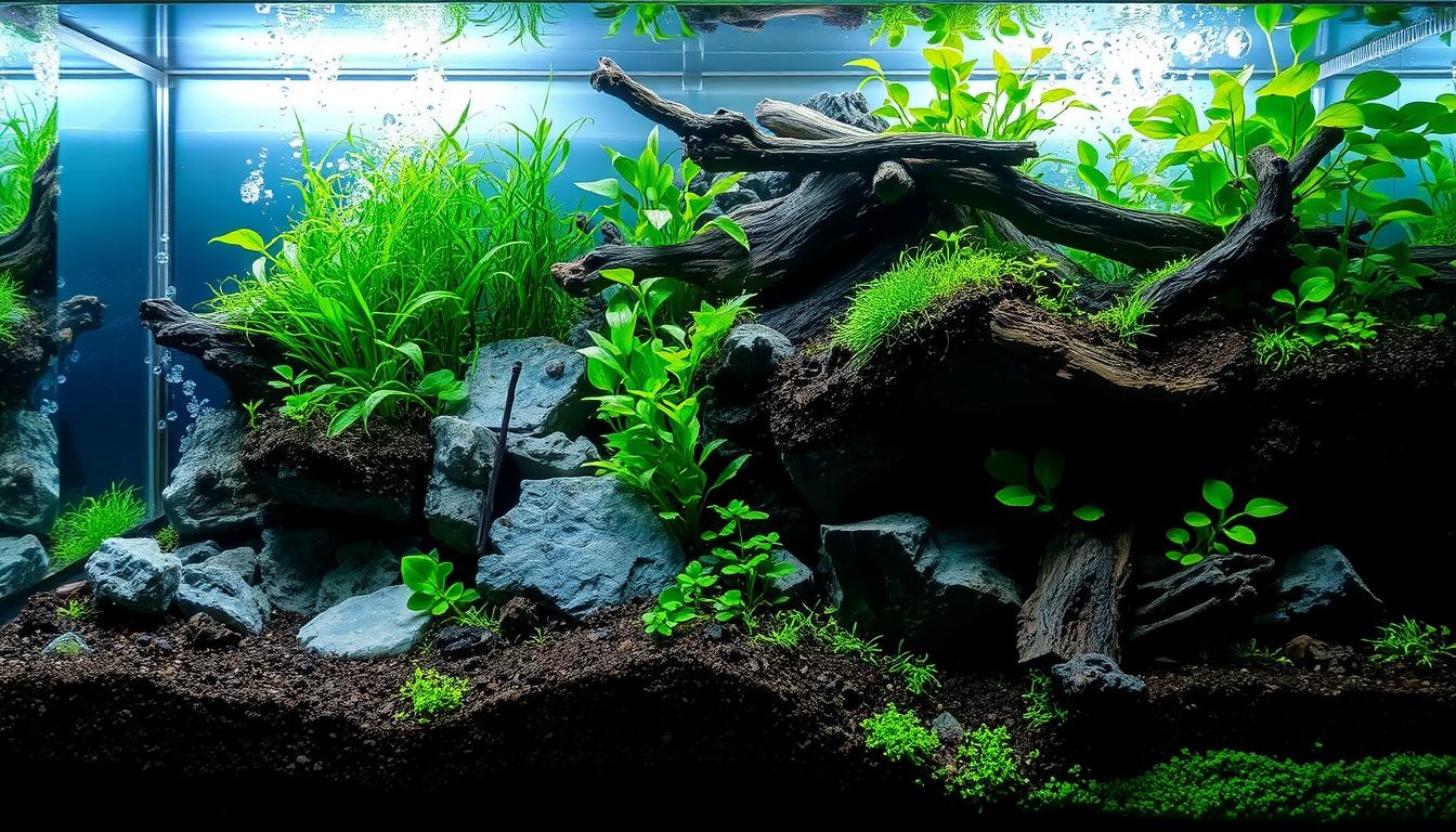 Sol technique aquarium, Sol fertile aquarium Sol aquascaping