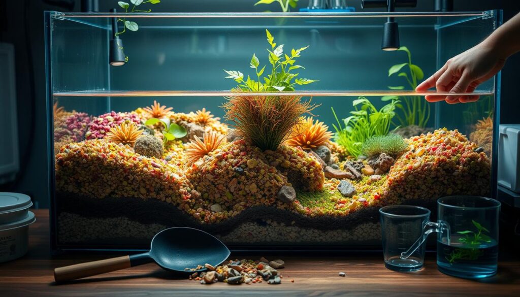 comment installer un sol technique pour aquarium